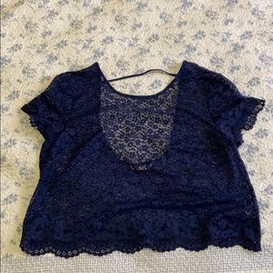 Victoria secret see through blouse